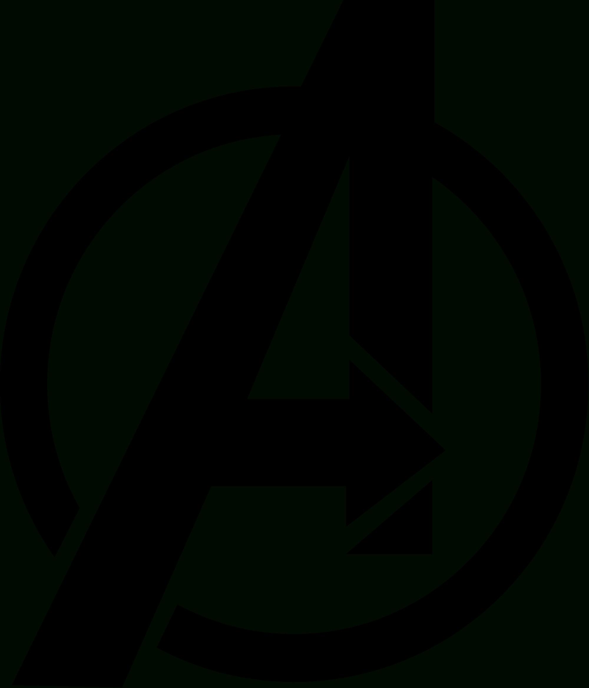 2000x2335 Avengers Symbol Wallpaper