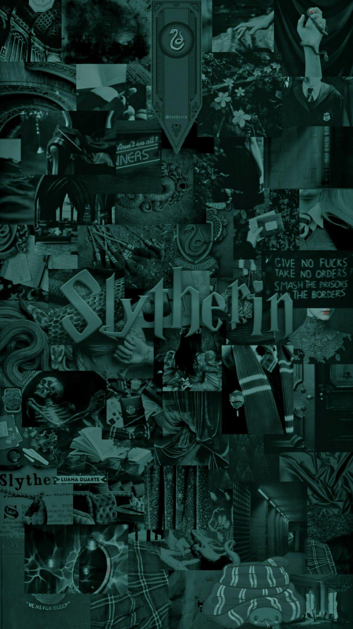1152x2048 Harry Potter Slytherin Harry Potter Draco Malfoy Wallpaper