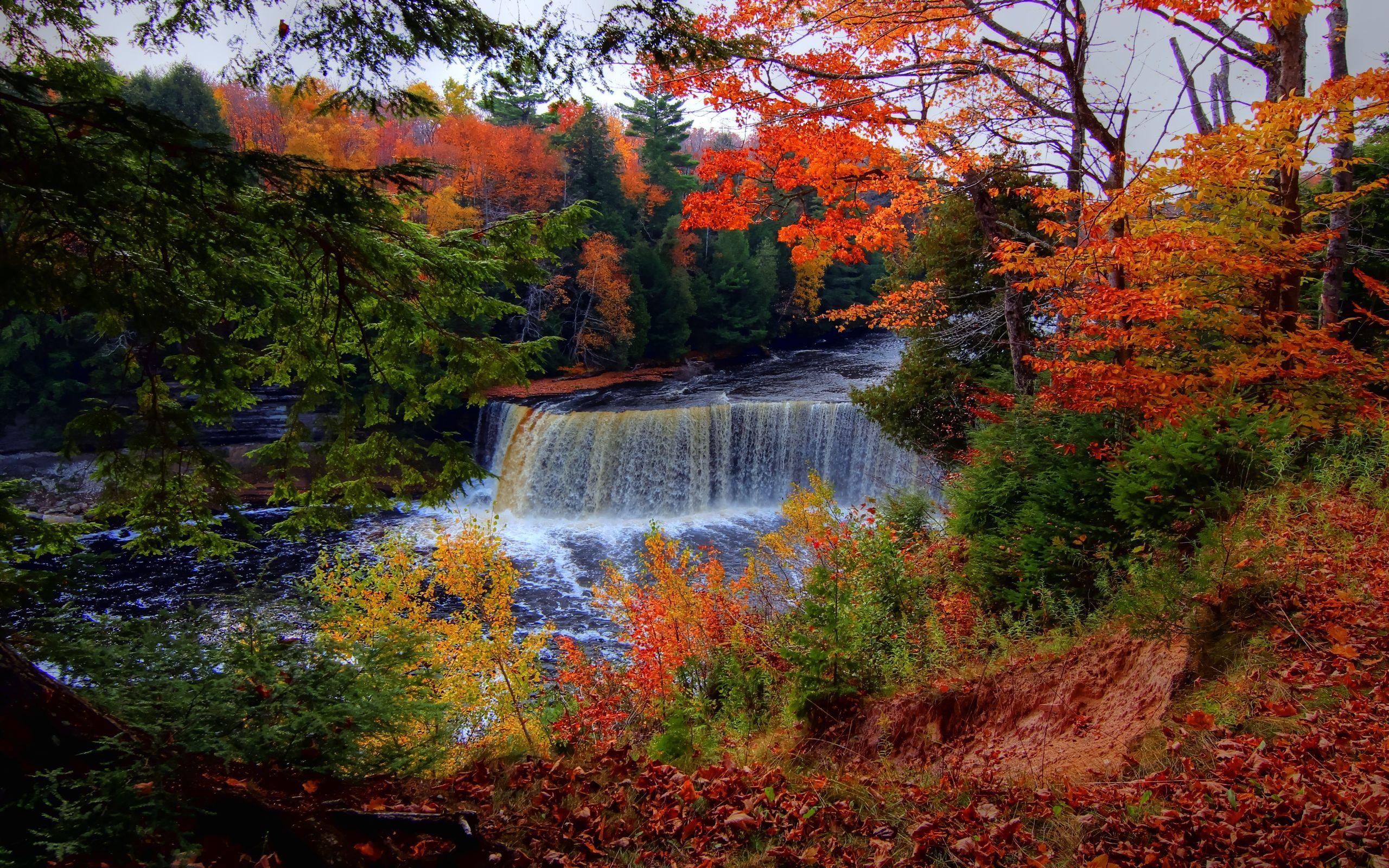 Fall Waterfall Wallpapers - ntbeamng