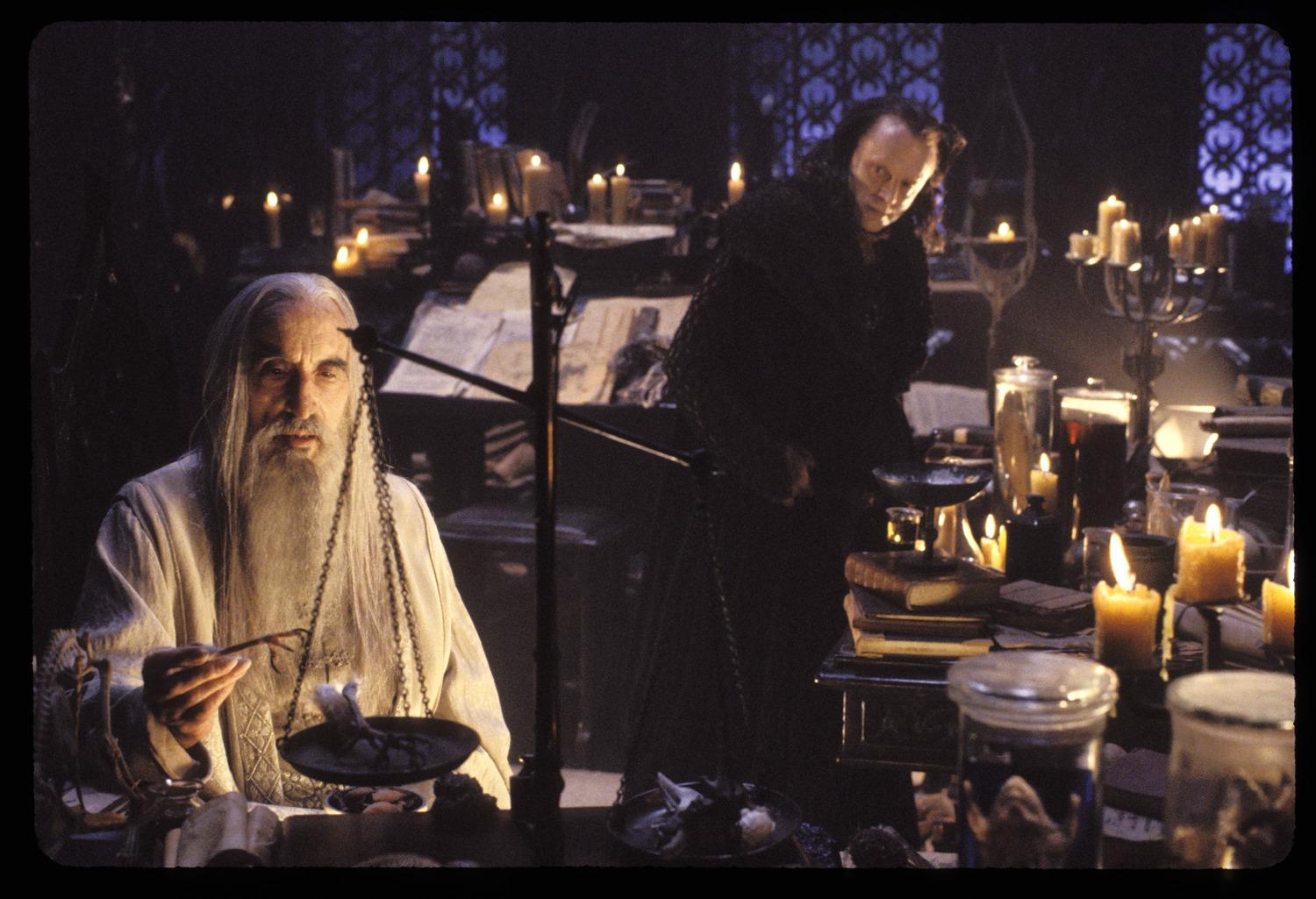 1500x1025 Saruman And Grima In Orthanc Wormtongue Photo