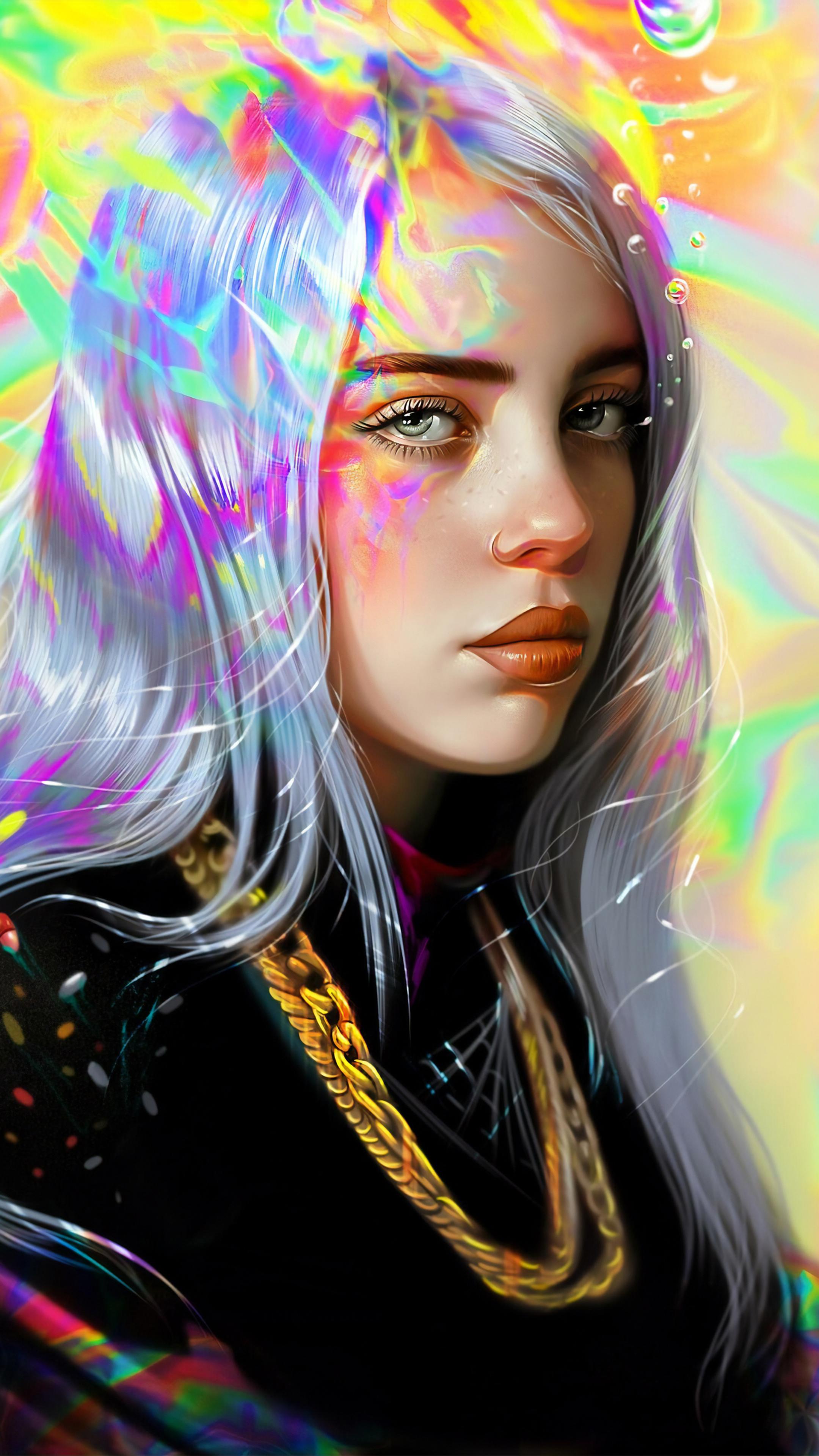 2160x3840 Cute Wallpaper Billie Eilish Wallpaper