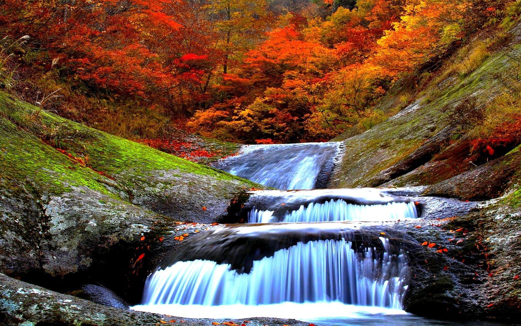 Fall Waterfall Wallpapers - Top Free Fall Waterfall Backgrounds