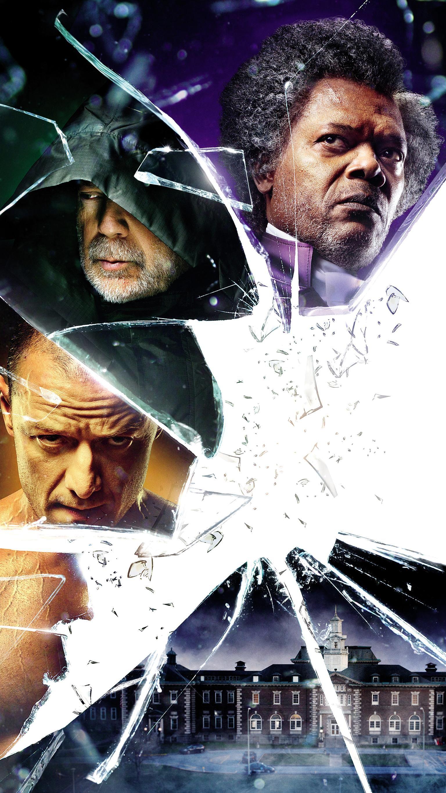 1536x2732 Glass (2019) Phone Wallpaper. Moviemania. Movies, Movie posters, Full movies