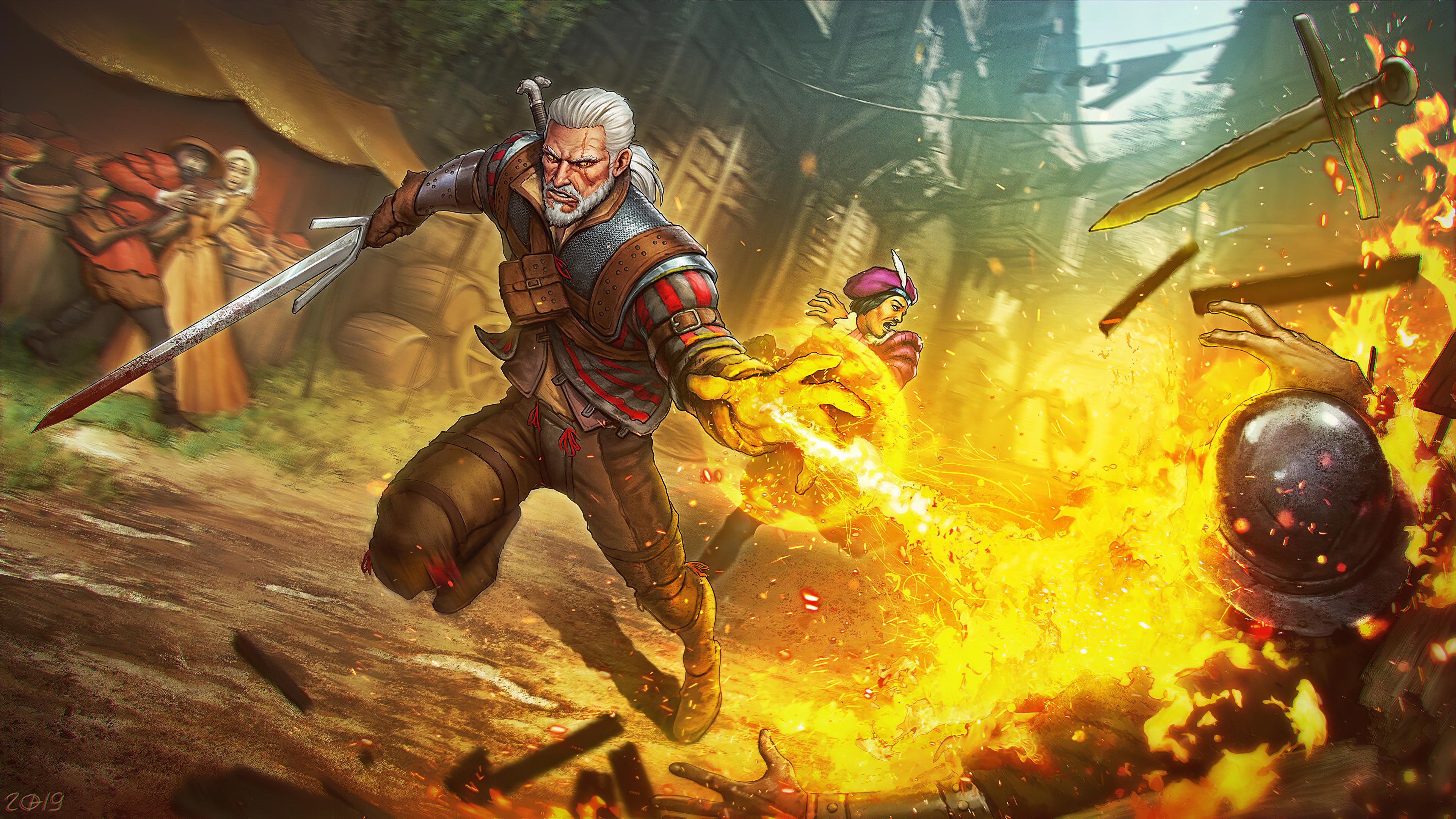 3840x2160 Witcher 3 Fan Art 4k Wallpaper, HD Games Wallpaper, 4k Wallpaper, Image, Background, Photos and Picture