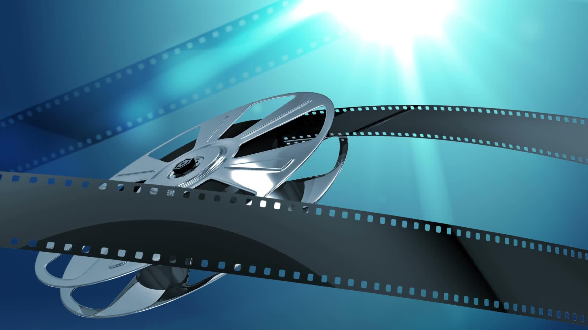 1920x1080 Film Reel Wallpaper