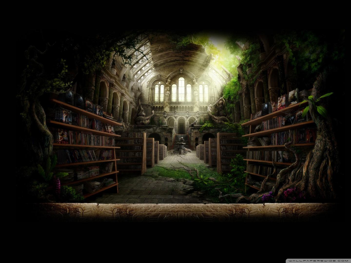 1440x1080 Library Ultra HD Desktop Background Wallpaper for 4K UHD TV : Tablet