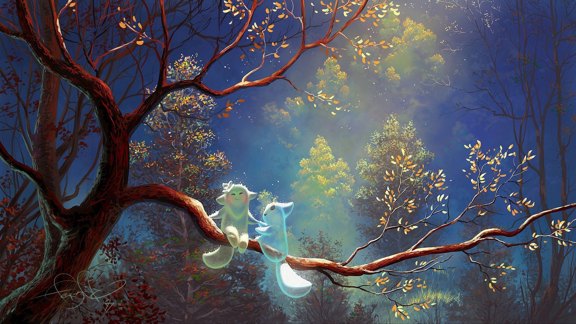 1920x1080 Spring Magic Wallpaper