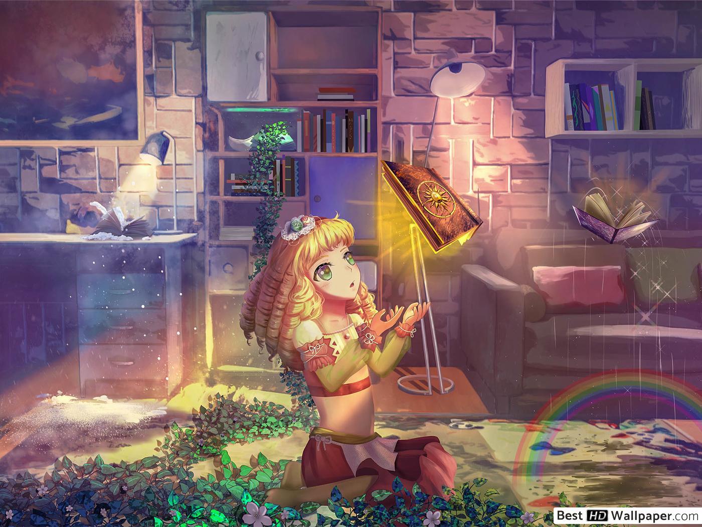 1400x1050 Magic Librarian HD wallpaper download