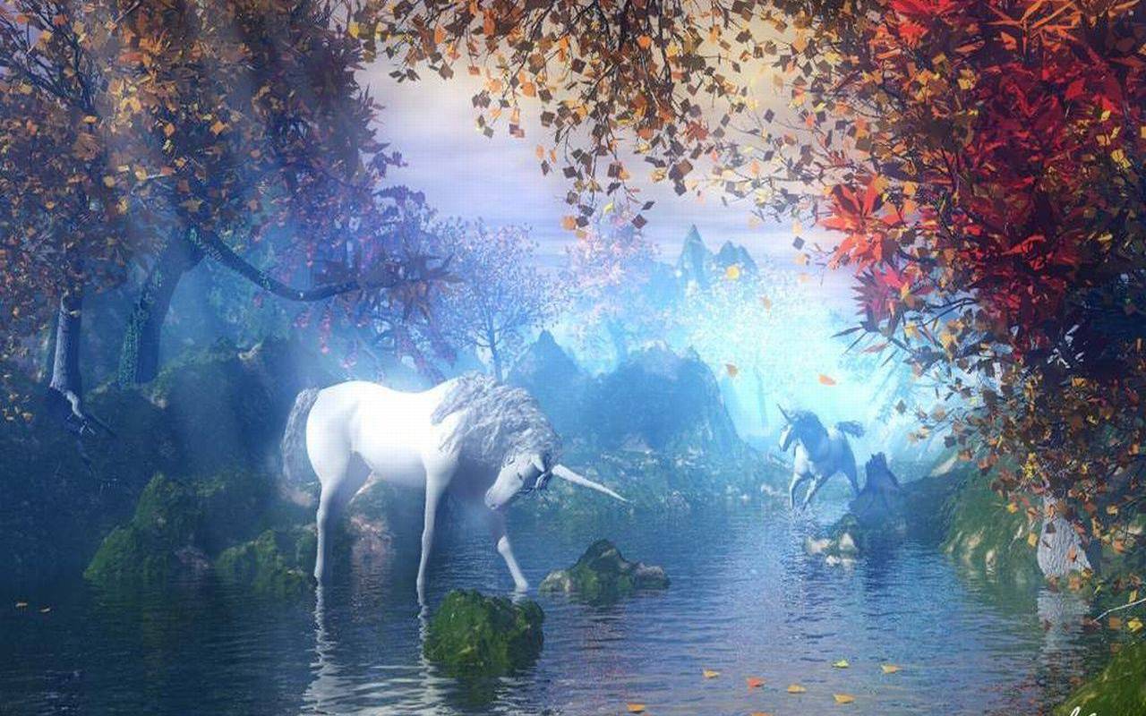 1280x800 Magical Mystical Wallpaper Magical Mystical Unicorn Picture