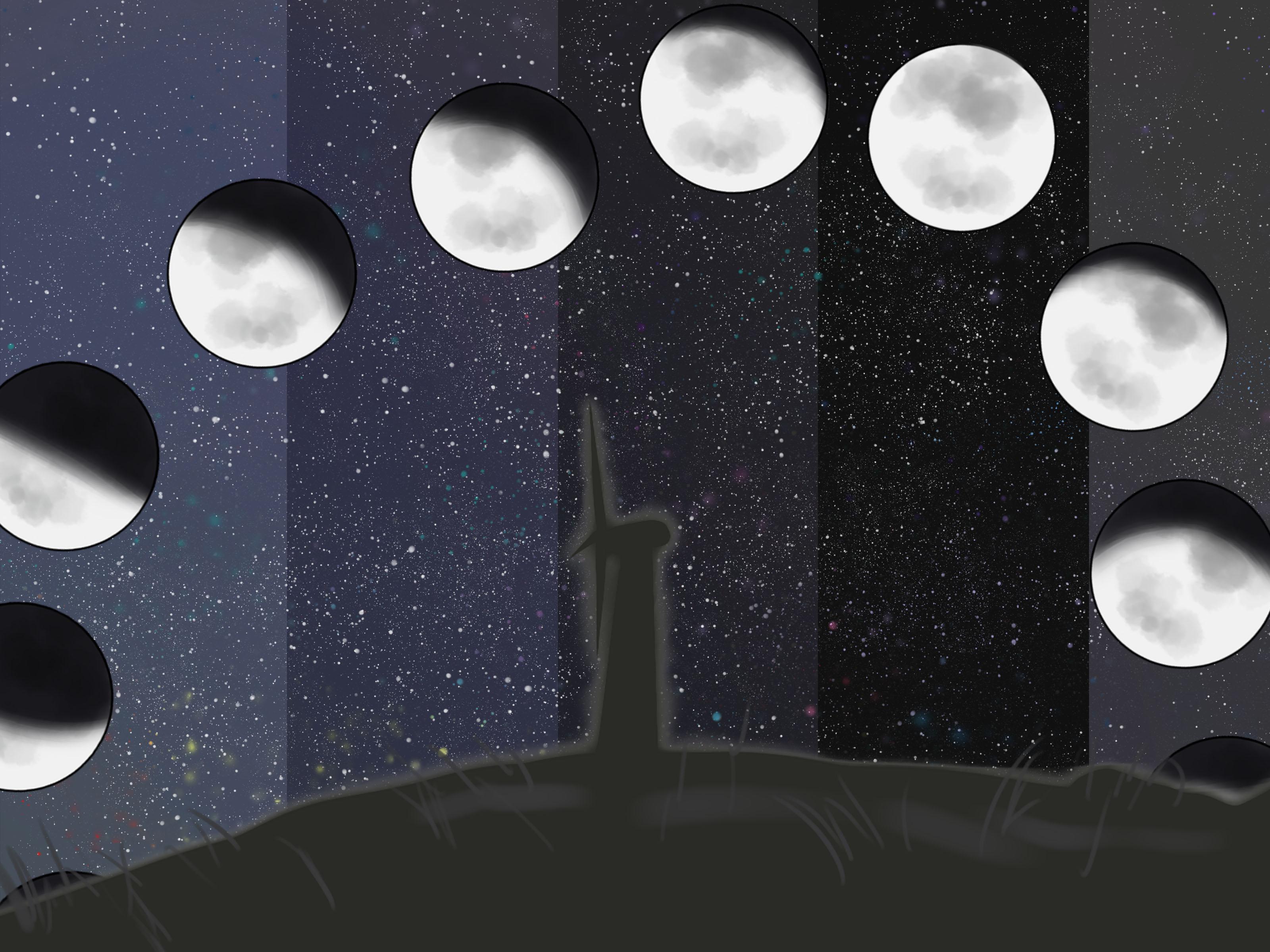 3200x2400 Image Titled Tell Whether The Moon Is Waxing Or Waning