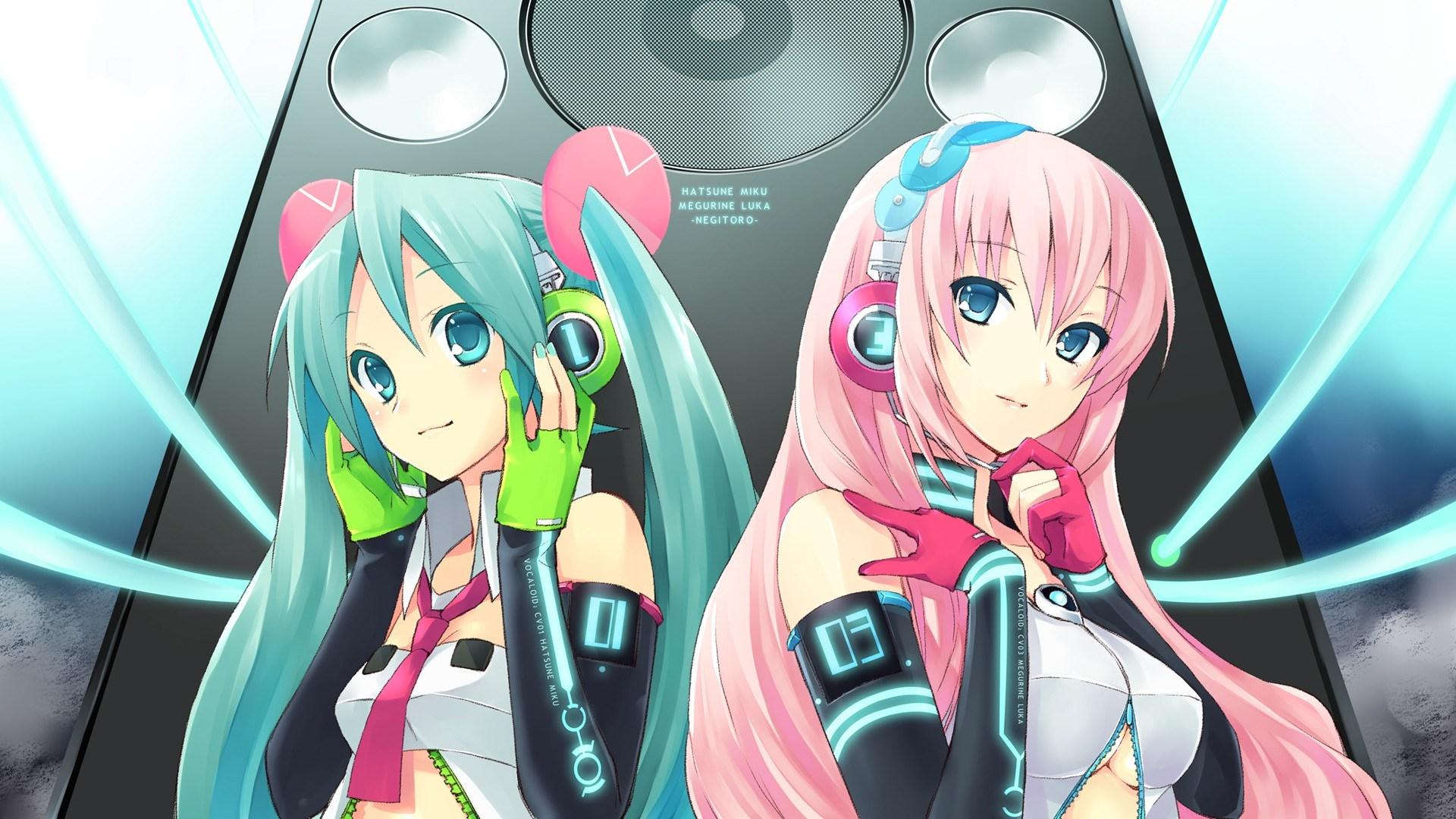 1920x1080 Hatsune Miku Megurine Luka