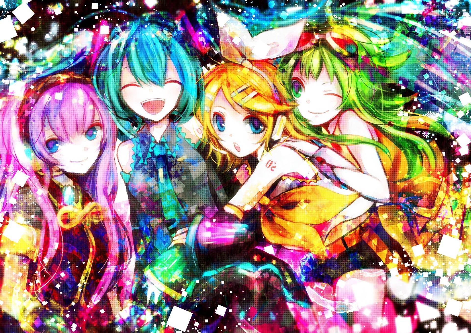 1920x1358 Download Wallpaper, Download headphones vocaloid hatsune miku megurine luka kissing yuri 1324x1000 wallpaper Wallpaper –Free Wallpaper Download