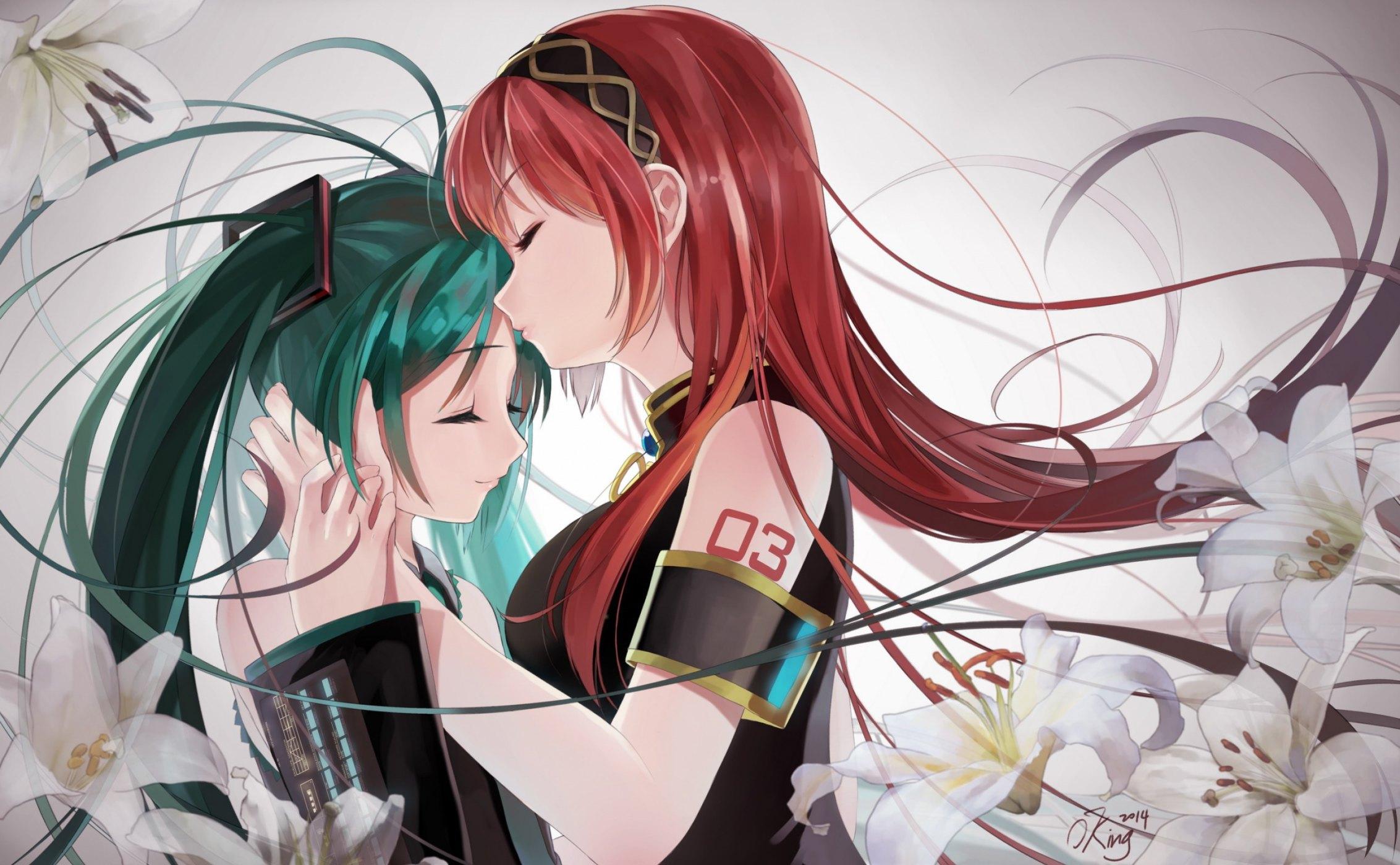 2265x1400 Megurine luka HD wallpaper, background