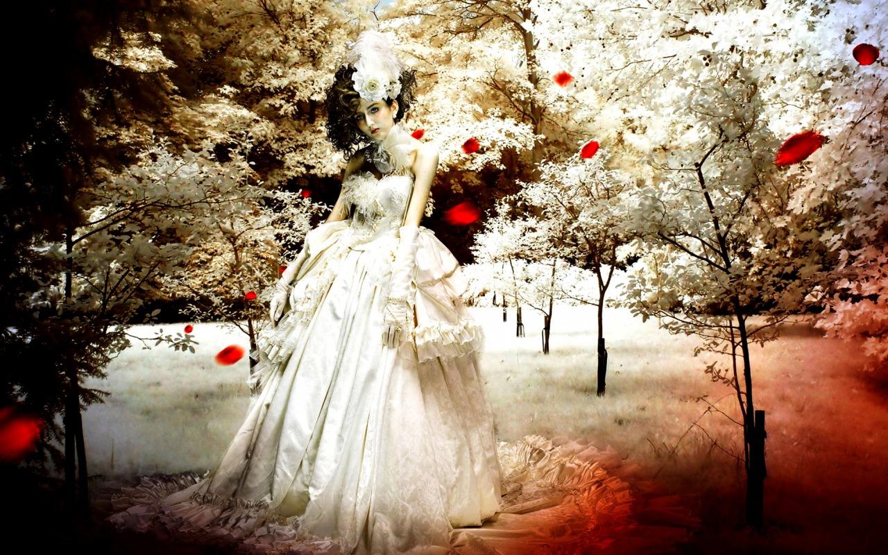 1280x800 Download wallpaper Girls / Women Bride with tags: Windows Girls, Women, Bride