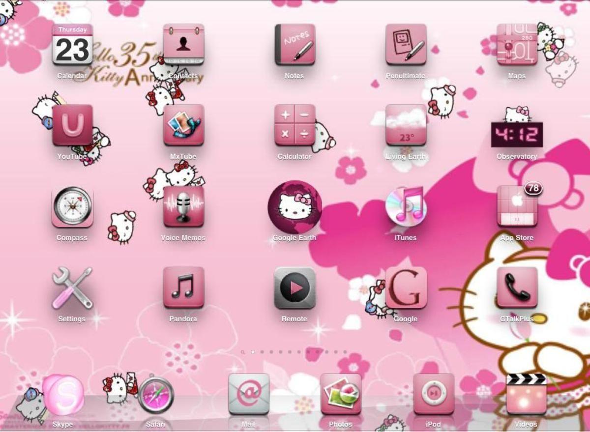 1200x879 Hello Kitty Background For Laptops
