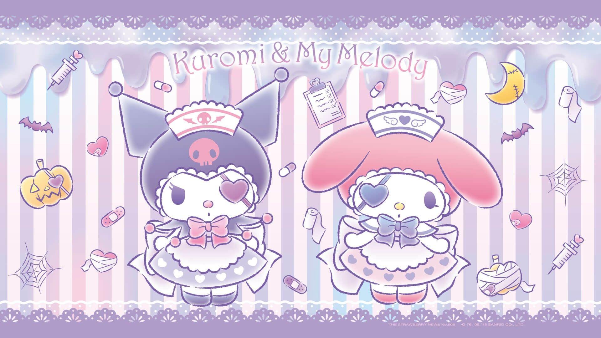 1920x1080 My Melody And Kuromi Laptop Wallpaper NEWS SITE