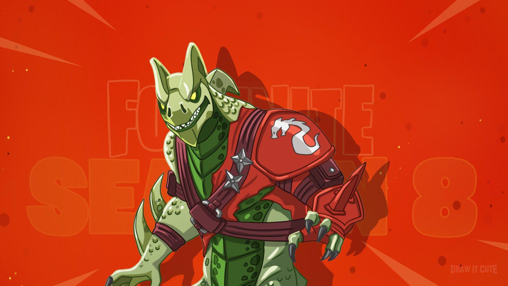 1920x1080 Hybrid Max. Fortnite Season 8 tutorial. Drawings, Furry art, Wallpaper background