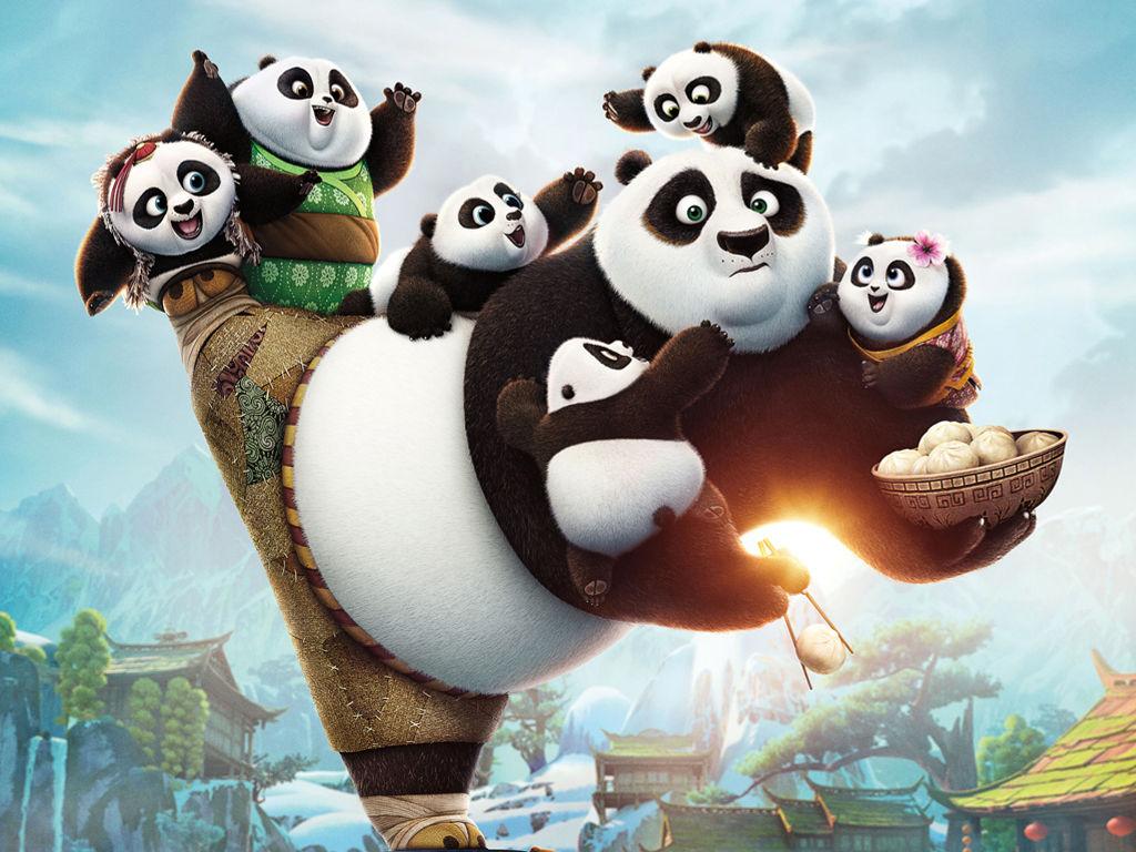 1024x768 My Free Wallpaper Wallpaper : Kung Fu Panda 3