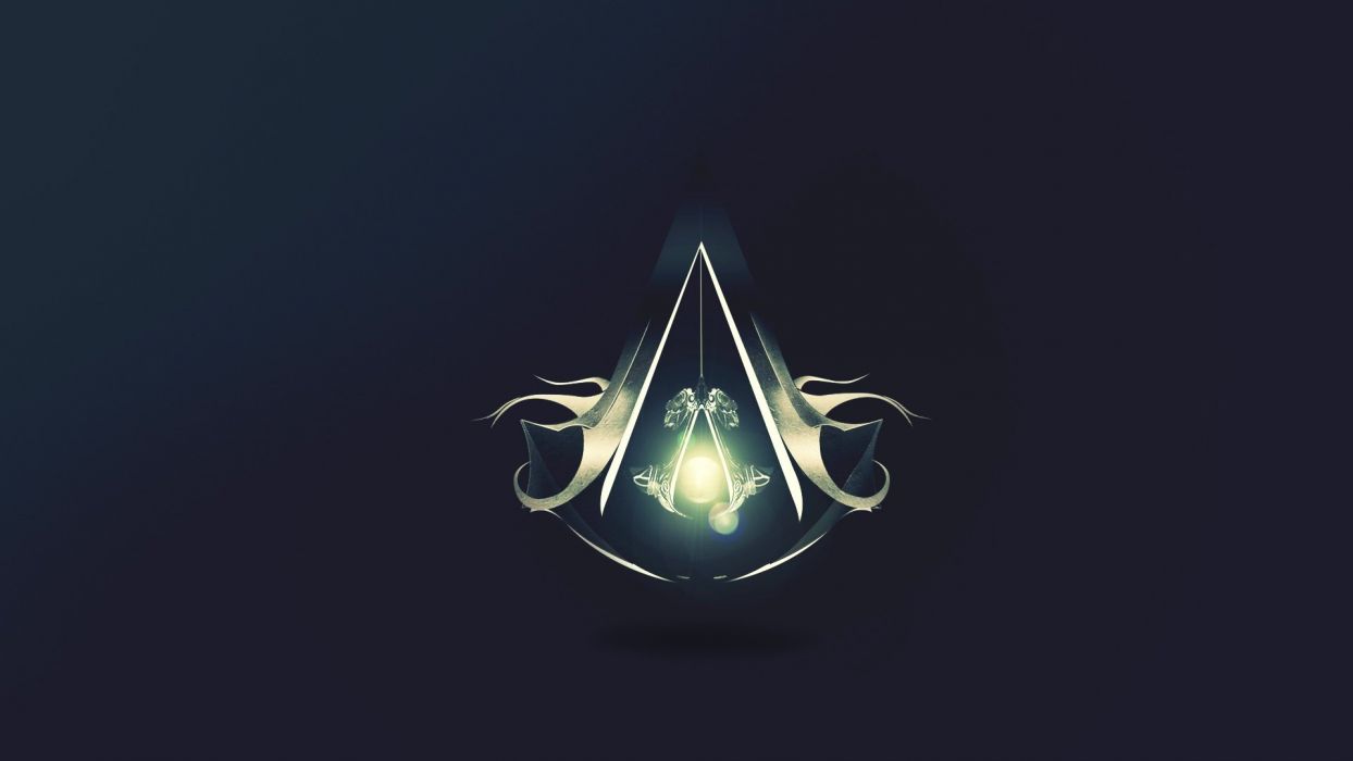 Hình nền logo Assassins Creed 1244x700.  1920x1080