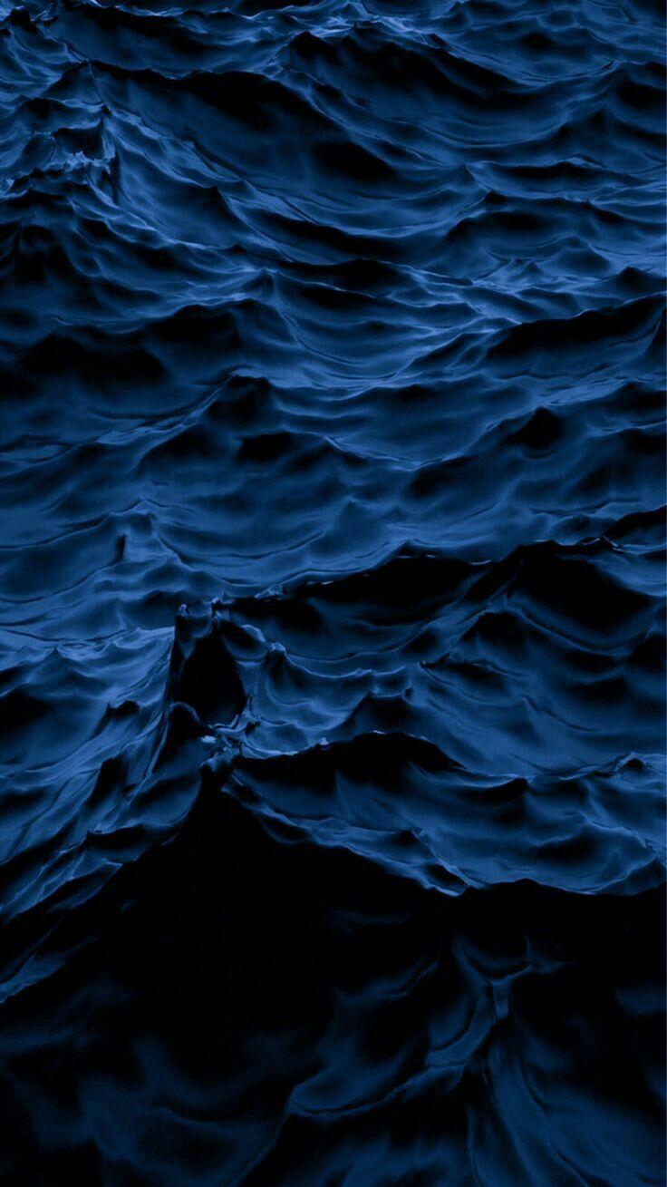 dark blue sea wallpaper