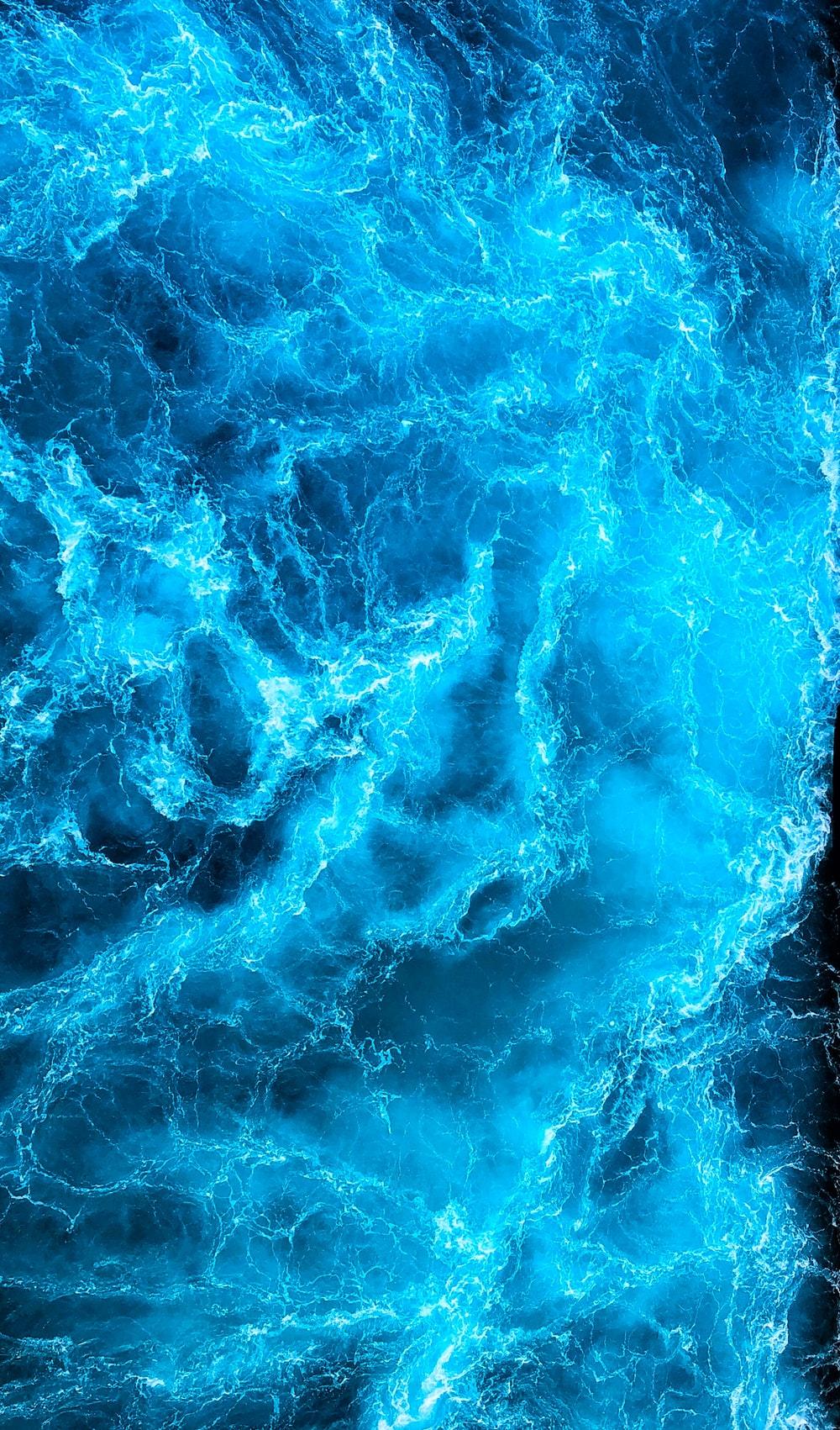 Blue Ocean Waves HD Wallpapers - Top Free Blue Ocean Waves HD Backgrounds -  WallpaperAccess