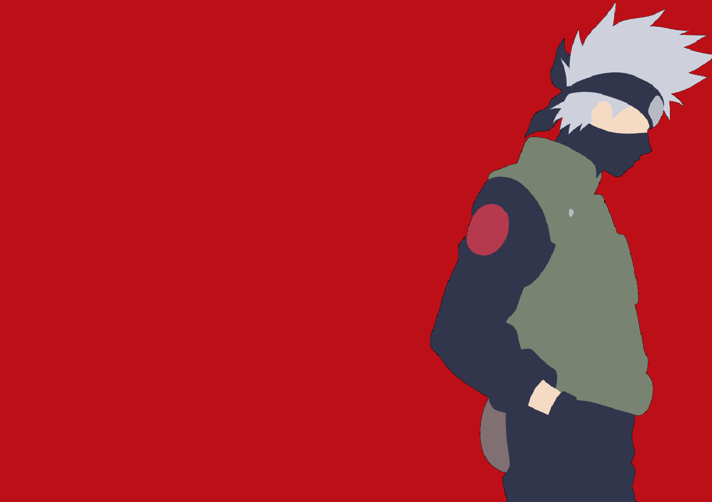 Kakashi Hatake Minimalist Wallpapers - Top Free Kakashi Hatake
