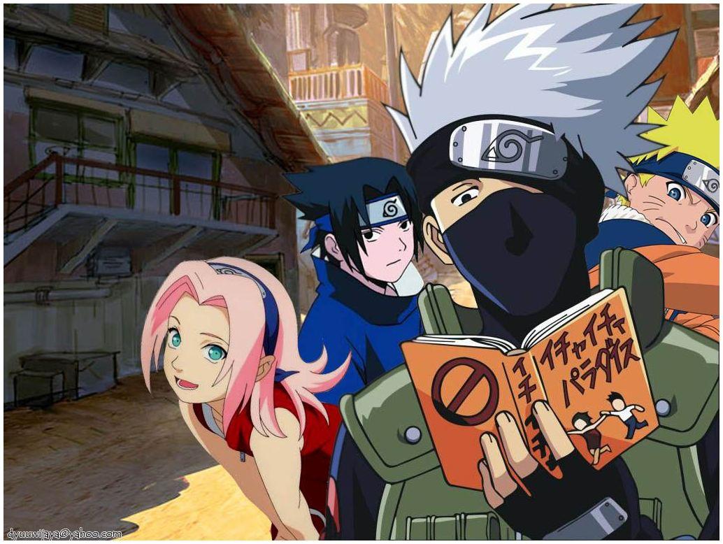 1034x778 Wallpaper Naruto And Sasuke And Sakura And Kakashi