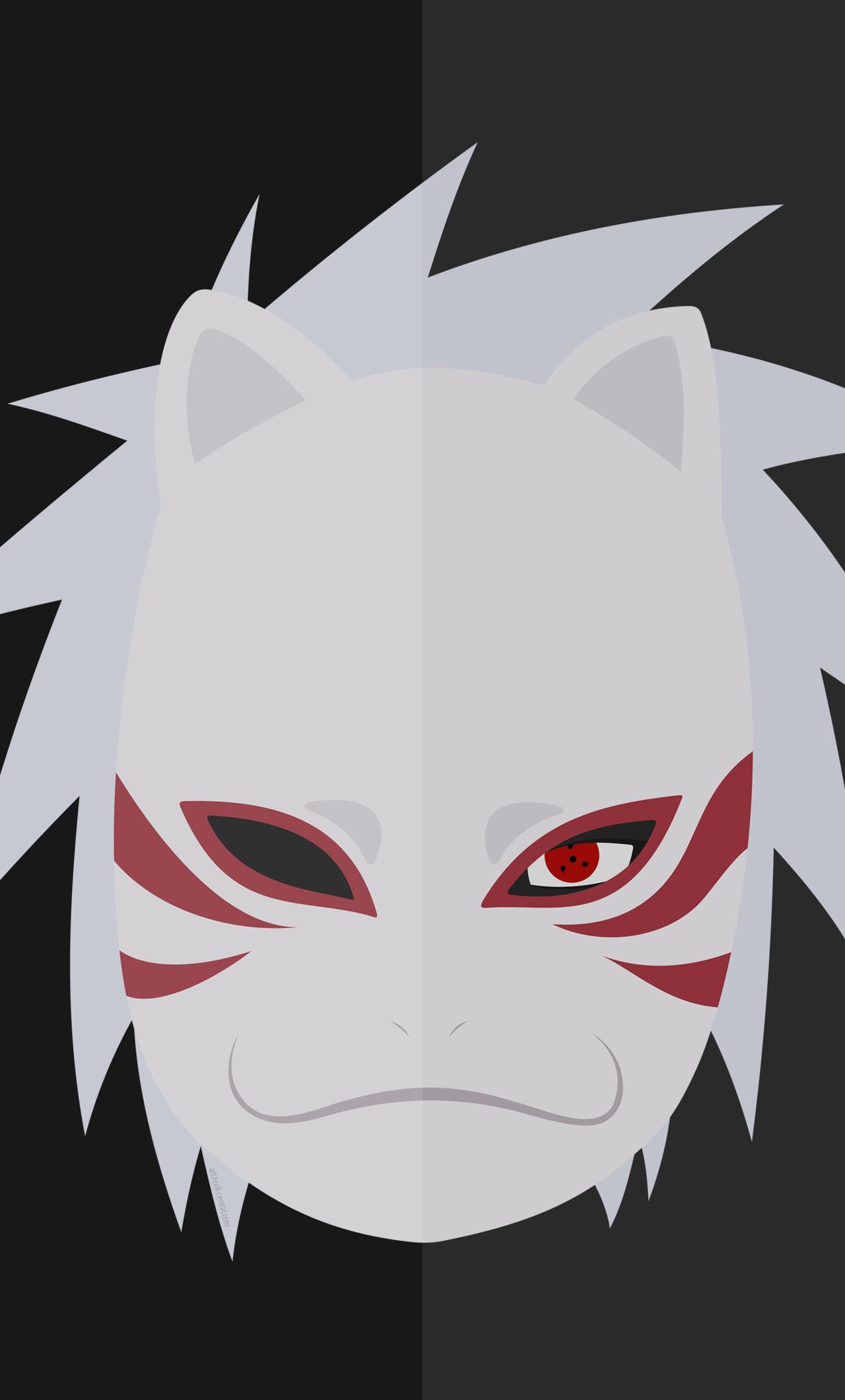 1280x2120 Kakashi Hatake Naruto Minimalist iPhone HD 4k Wallpaper, Image, Background, Photo and Picture