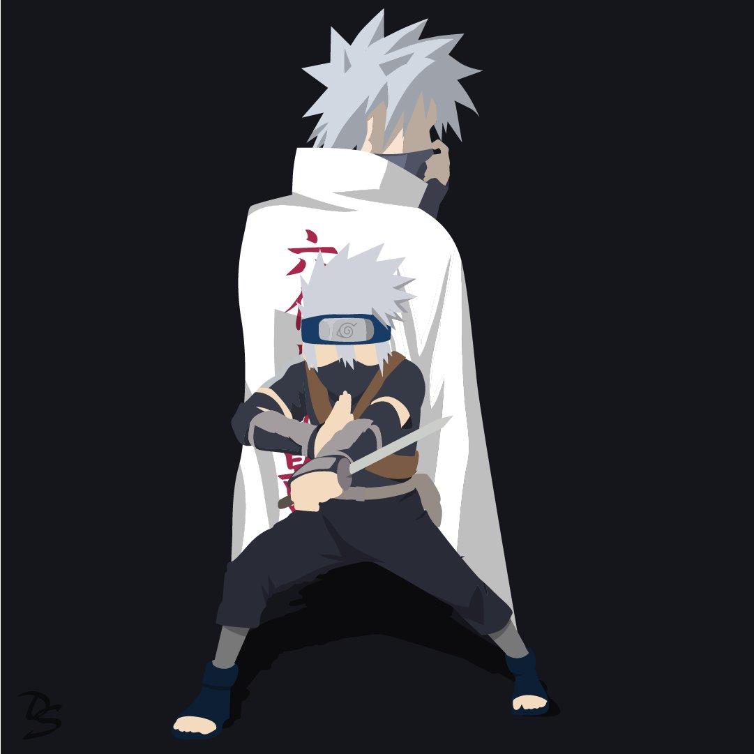 1081x1081 The Copy Ninja Kakashi Hatake #anime #NarutoShippuden #naruto #wallpaper #vectorart #minimalist #Kakashi