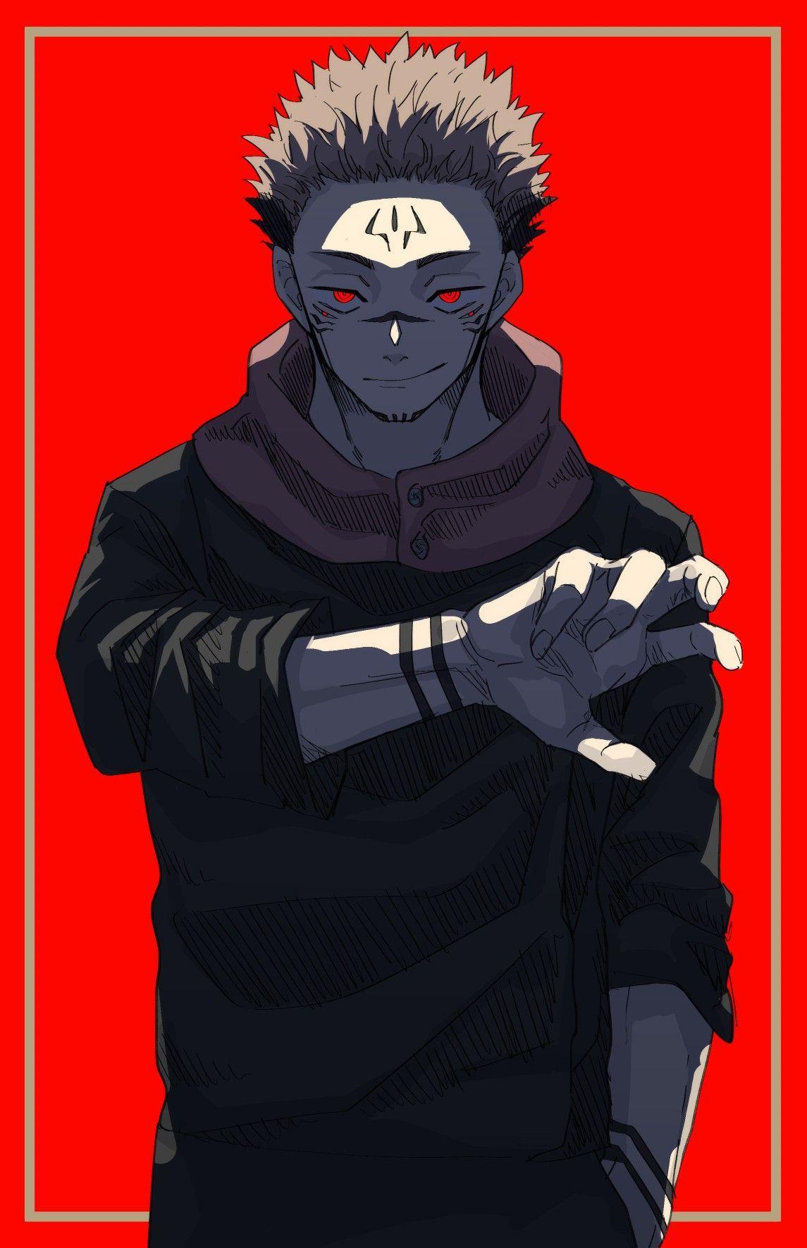 1145x1771 Sukuna Jujutsu Kaisen Wallpaper