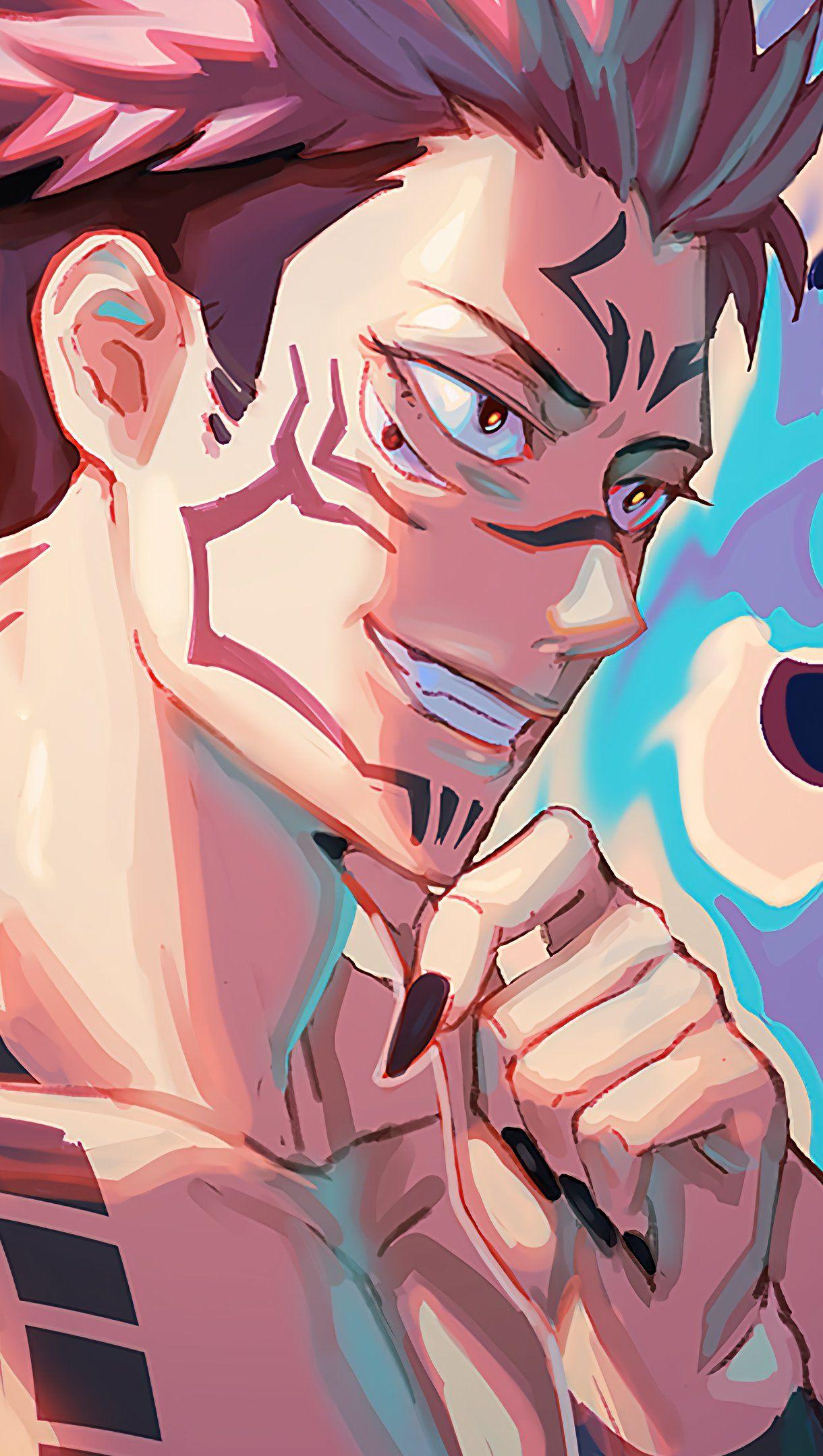 1220x2160 Sukuna iPhone Wallpaper