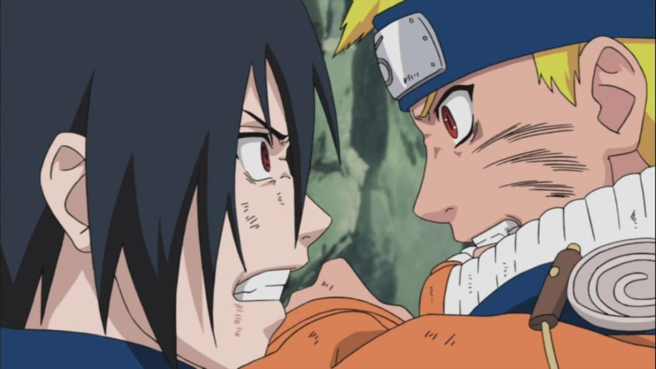 1280x720 Final Valley Naruto And Sasuke Art Wallpaper