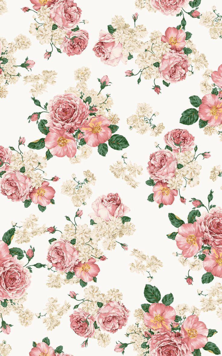 Girly Vintage Floral Wallpapers Top Free Girly Vintage Floral Backgrounds Wallpaperaccess 