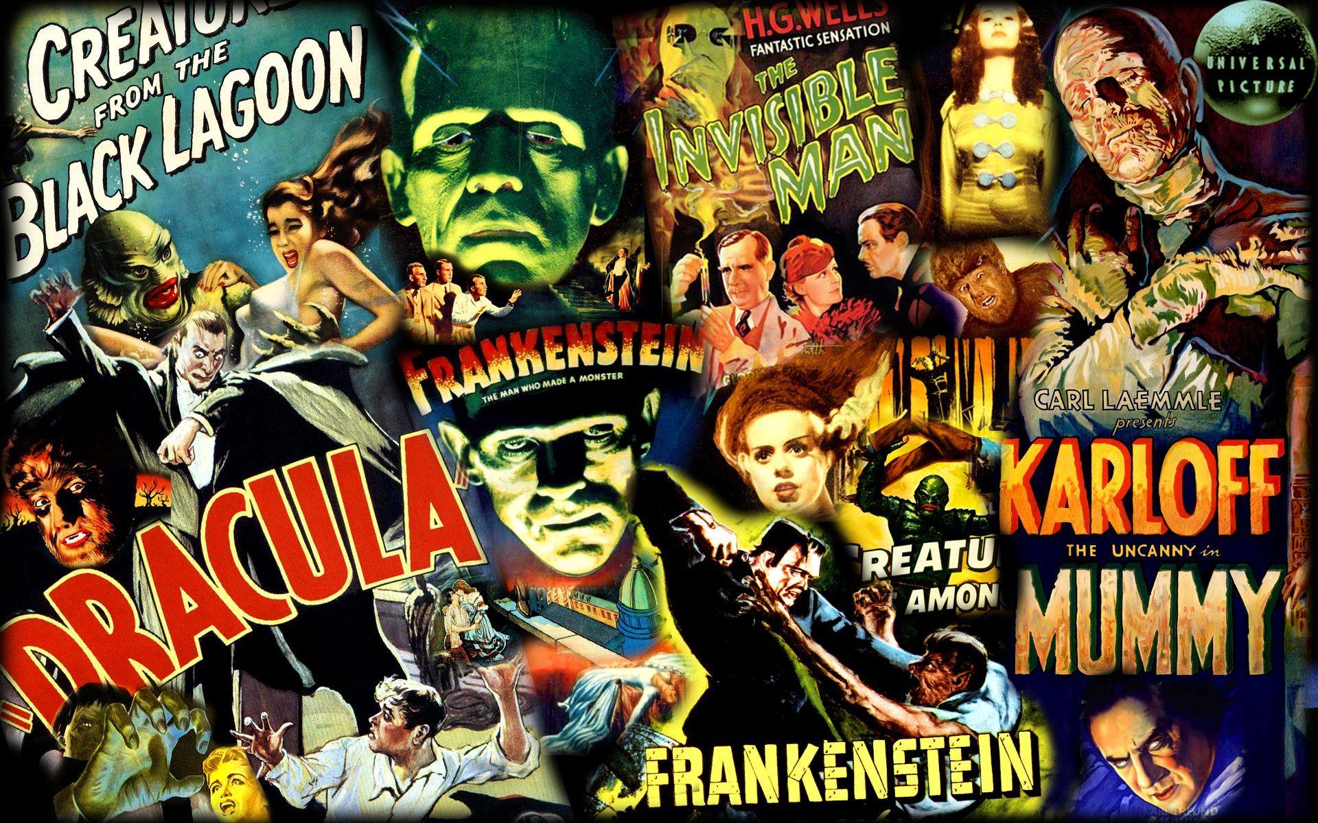1920x1200 1950s Horror Movie Wallpaper