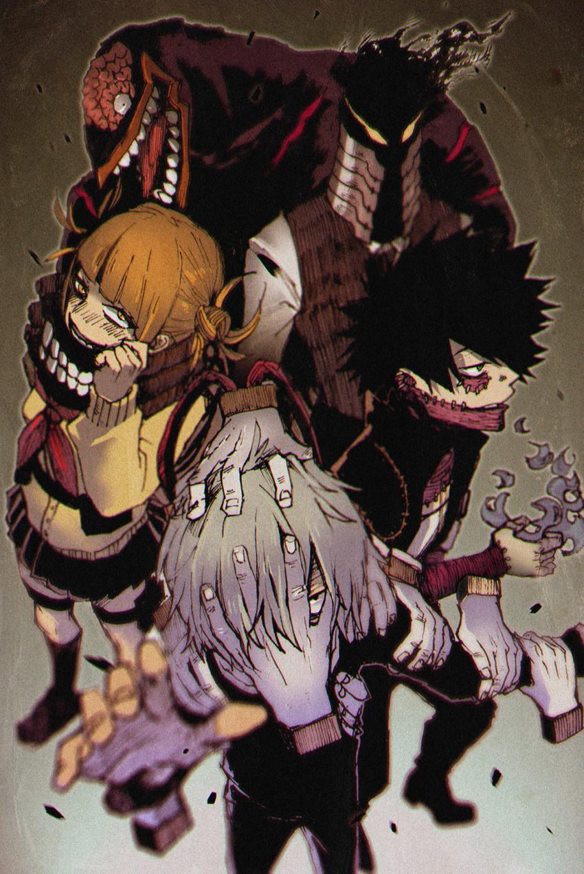 850x1273 My Hero Academia Villain Wallpaper