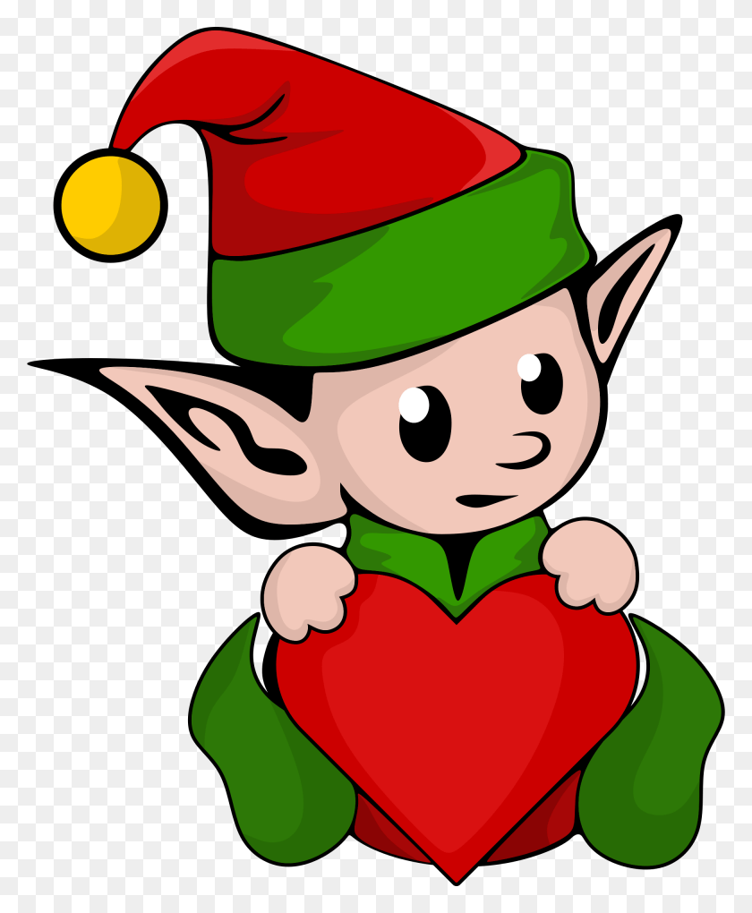 840x1020 Elf Group With Items PNG