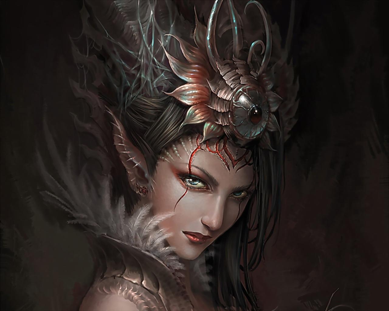 1280x1024 Fantasy Elf Wallpaper and Background Imagex1024