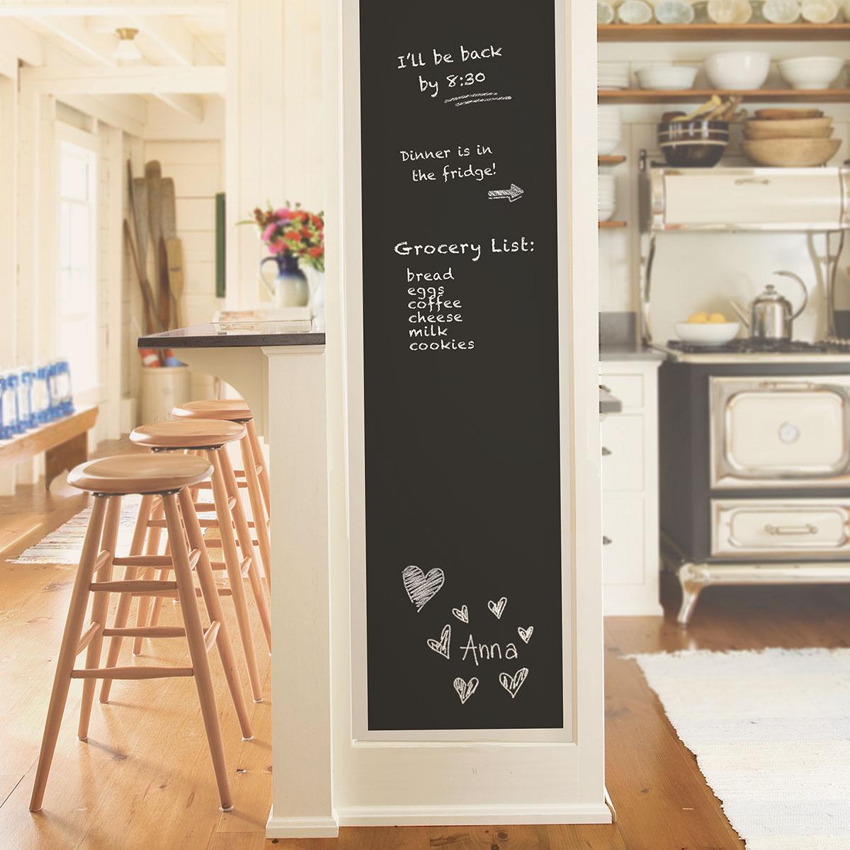 1200x1200 Cool Ways to Use Chalkboard and Dry Erase Wallpaper!