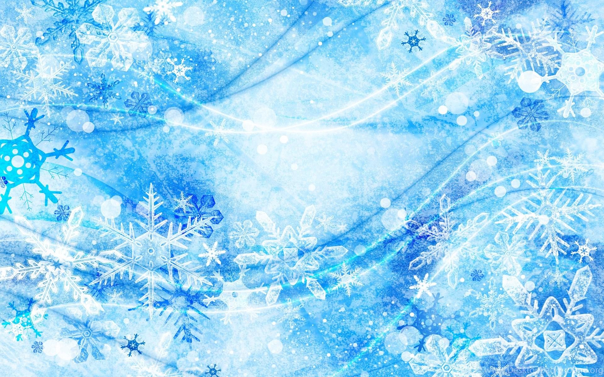 1920x1200 Top Awesome Blue Snowflake Christmas Wallpaper Desktop Background
