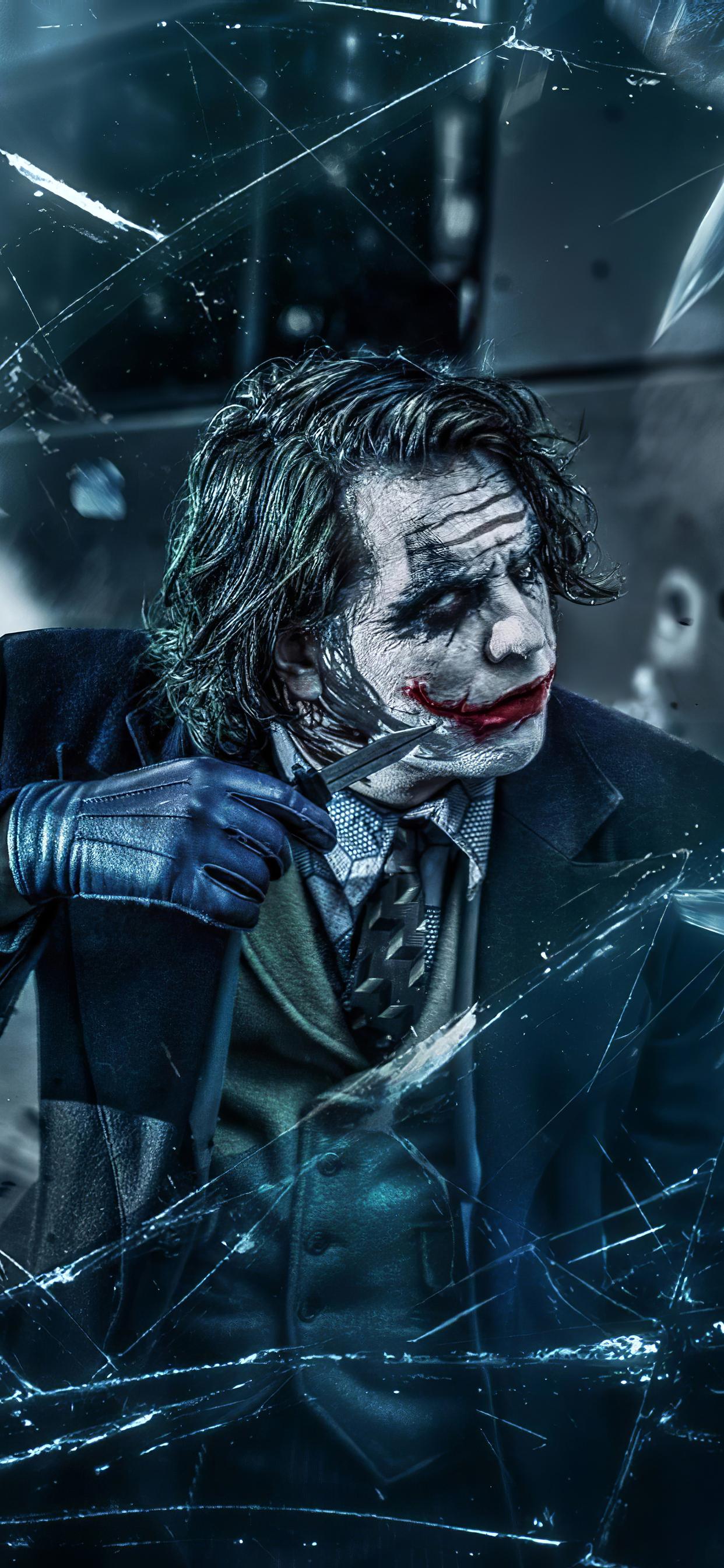 1242x2688 Joker With Knife iPhone XS MAX HD 4k Wallpaper, Image, Background, Photo and Picture