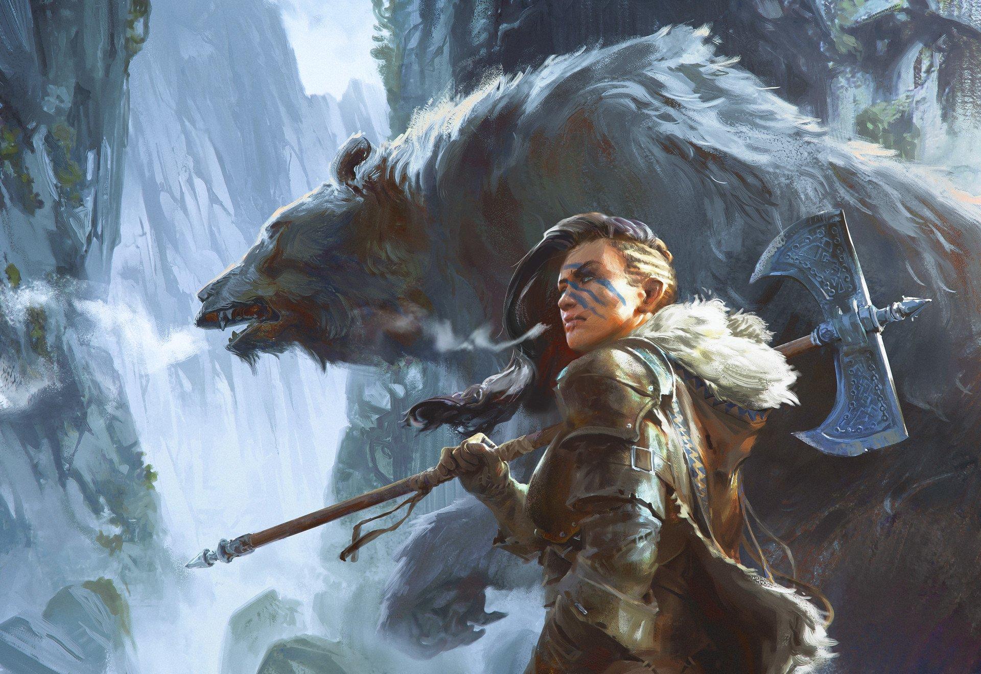 1920x1320 Blue Bear hunts HD Wallpaper