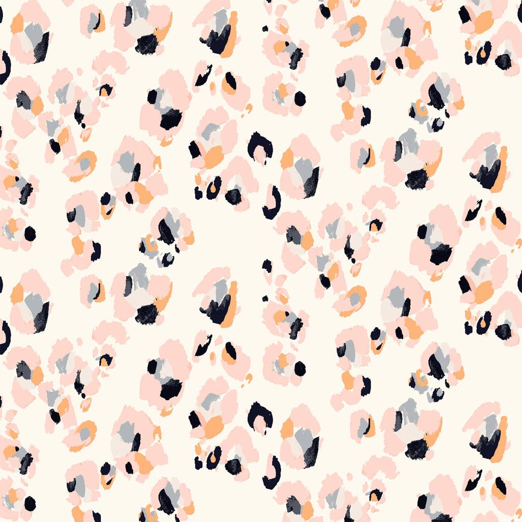 Rose Gold Leopard Print Iphone Wallpaper