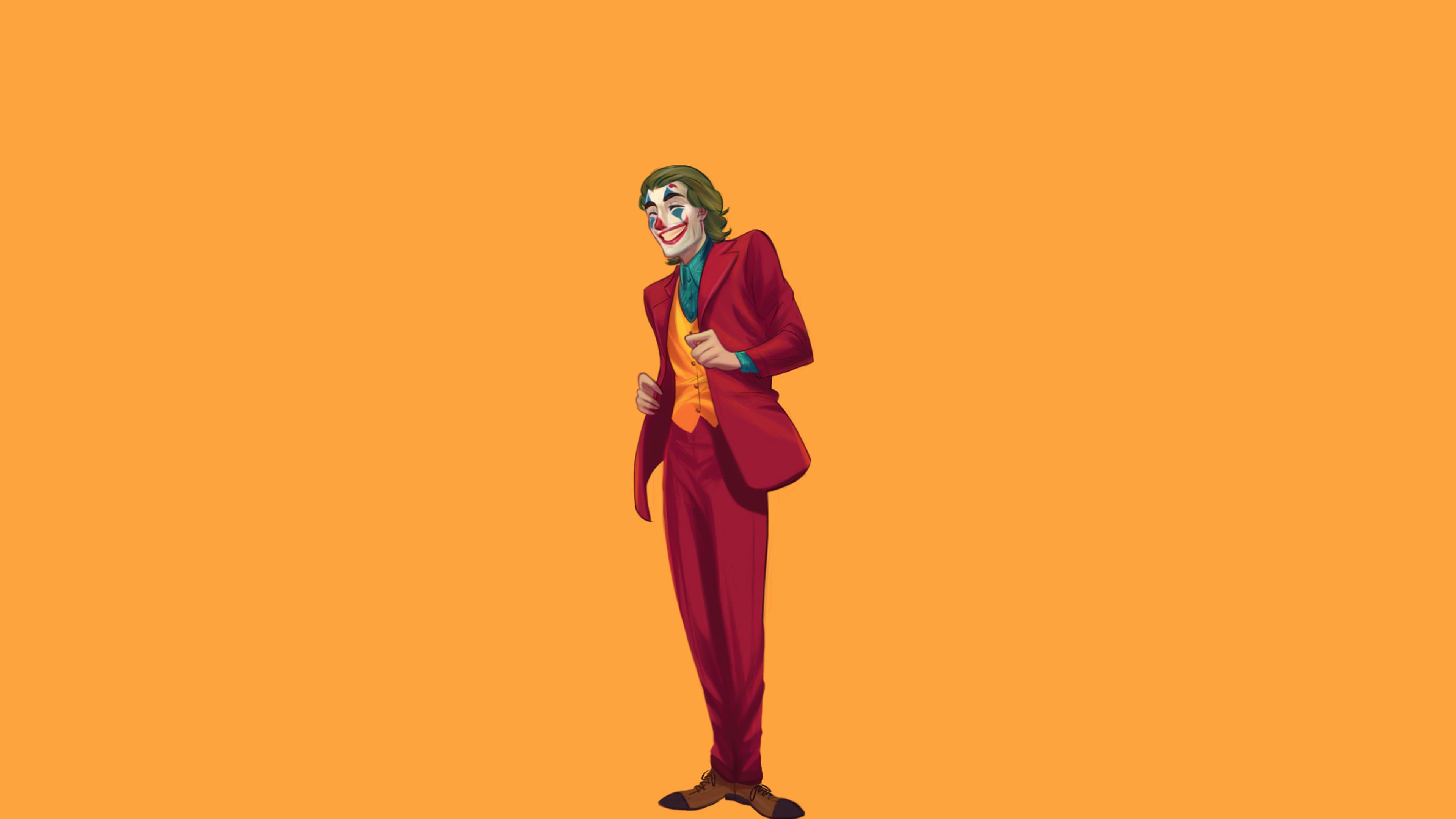 3840x2160 Creepy Joker 2020 Minimal Wallpaper, HD Minimalist 4K Wallpaper, Image, Photo and Background