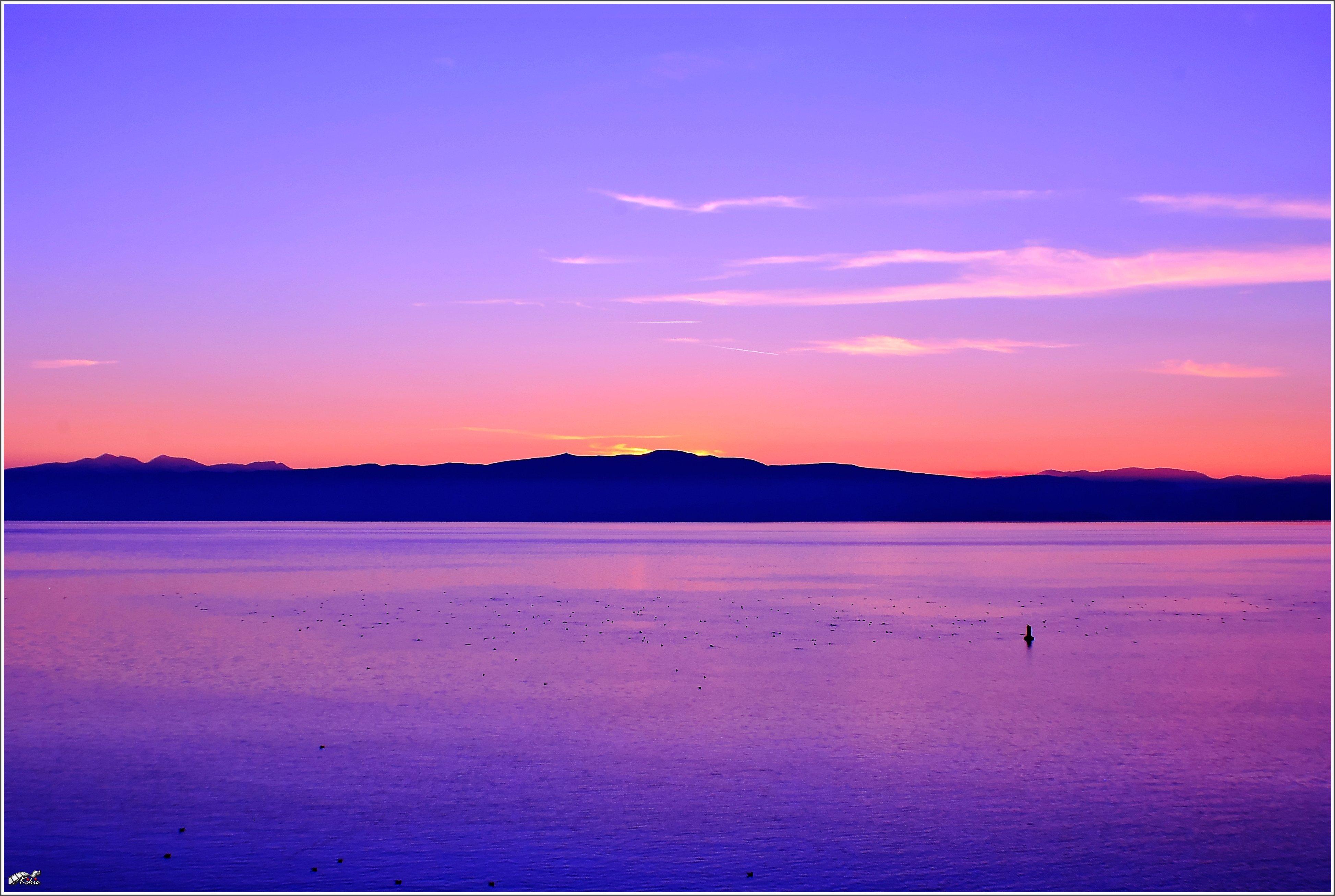 3894x2614 ohrid, Lake, Sunset Wallpaper HD / Desktop and Mobile Background