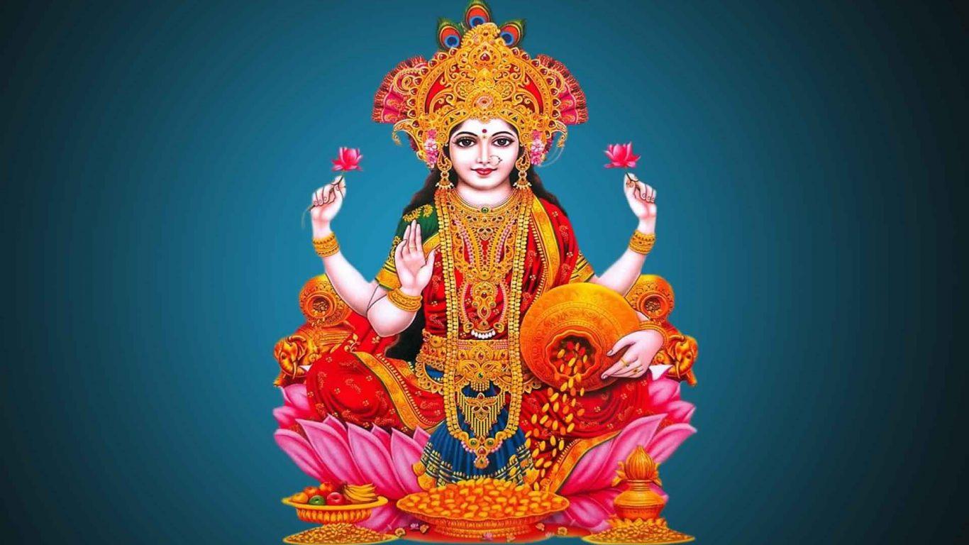 1366x768 Goddess Lakshmi Photo High Resolution. Goddess Maa Lakshmi