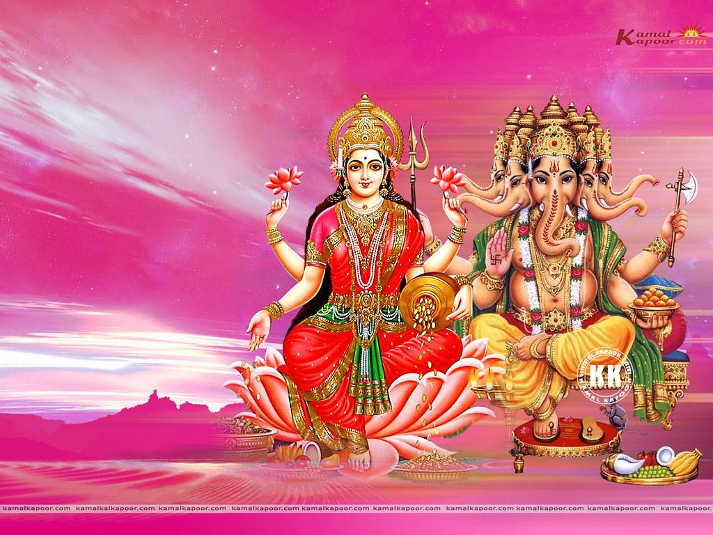 1024x768 God Laxmi Image