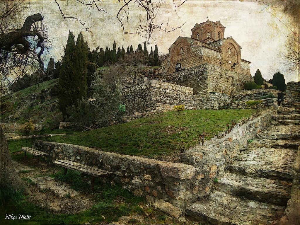1024x768 Elevation of Ohrid, Macedonia (FYROM)