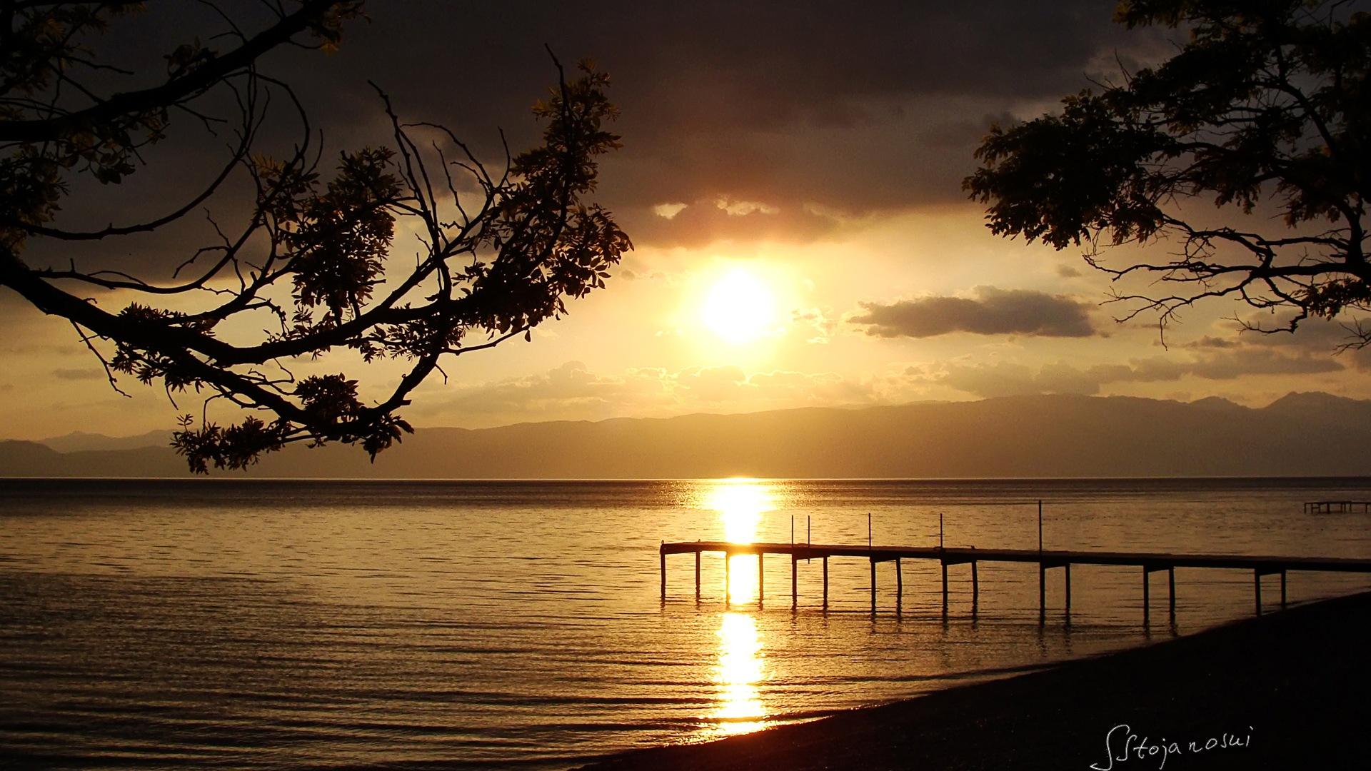 1920x1080 After sunset, Lake Ohrid, Windows 8 theme HD wallpaper Wallpaper Download sunset, Lake Ohrid, Windows 8 theme HD wallpaper Wallpaper Wallpaper Site