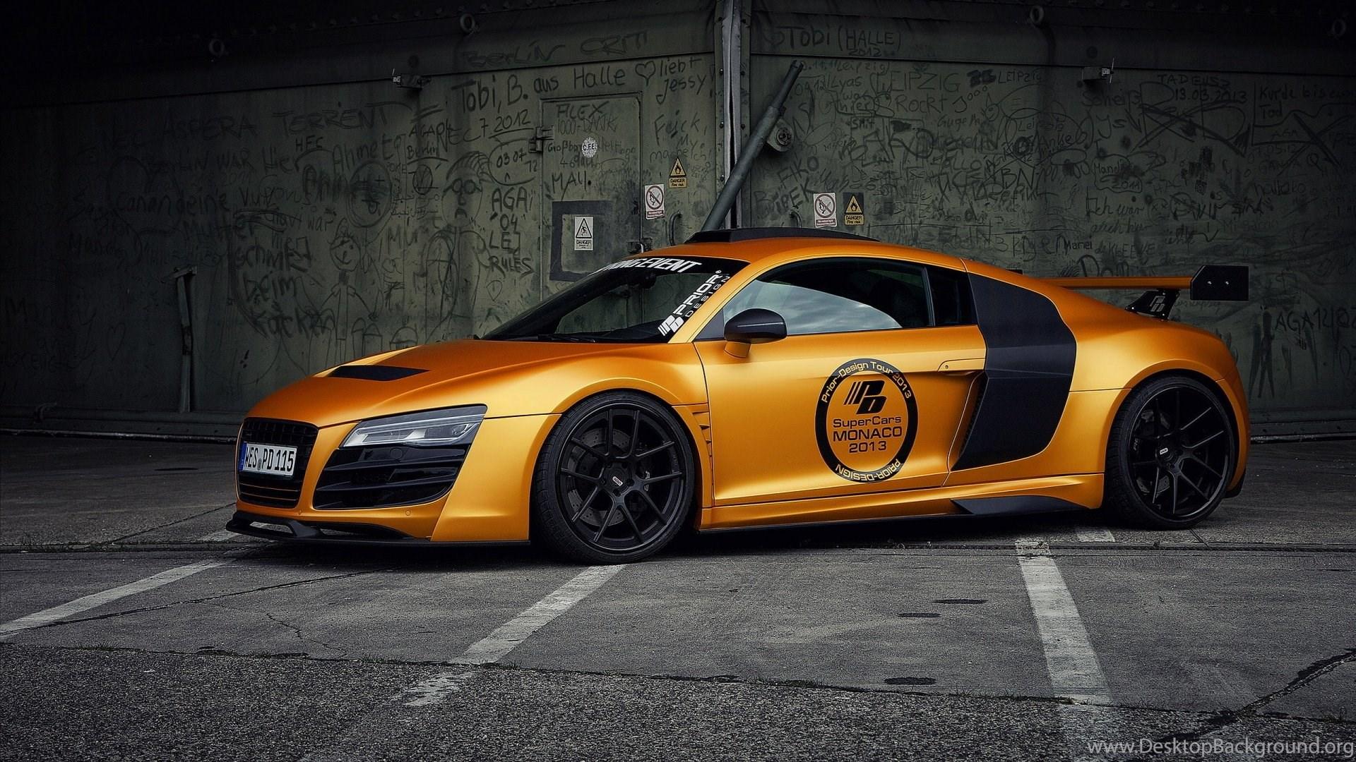1920x1080 High Resolution Sports Car Orange Audi R8 Wallpaper HD 9 Full Size. Desktop Background