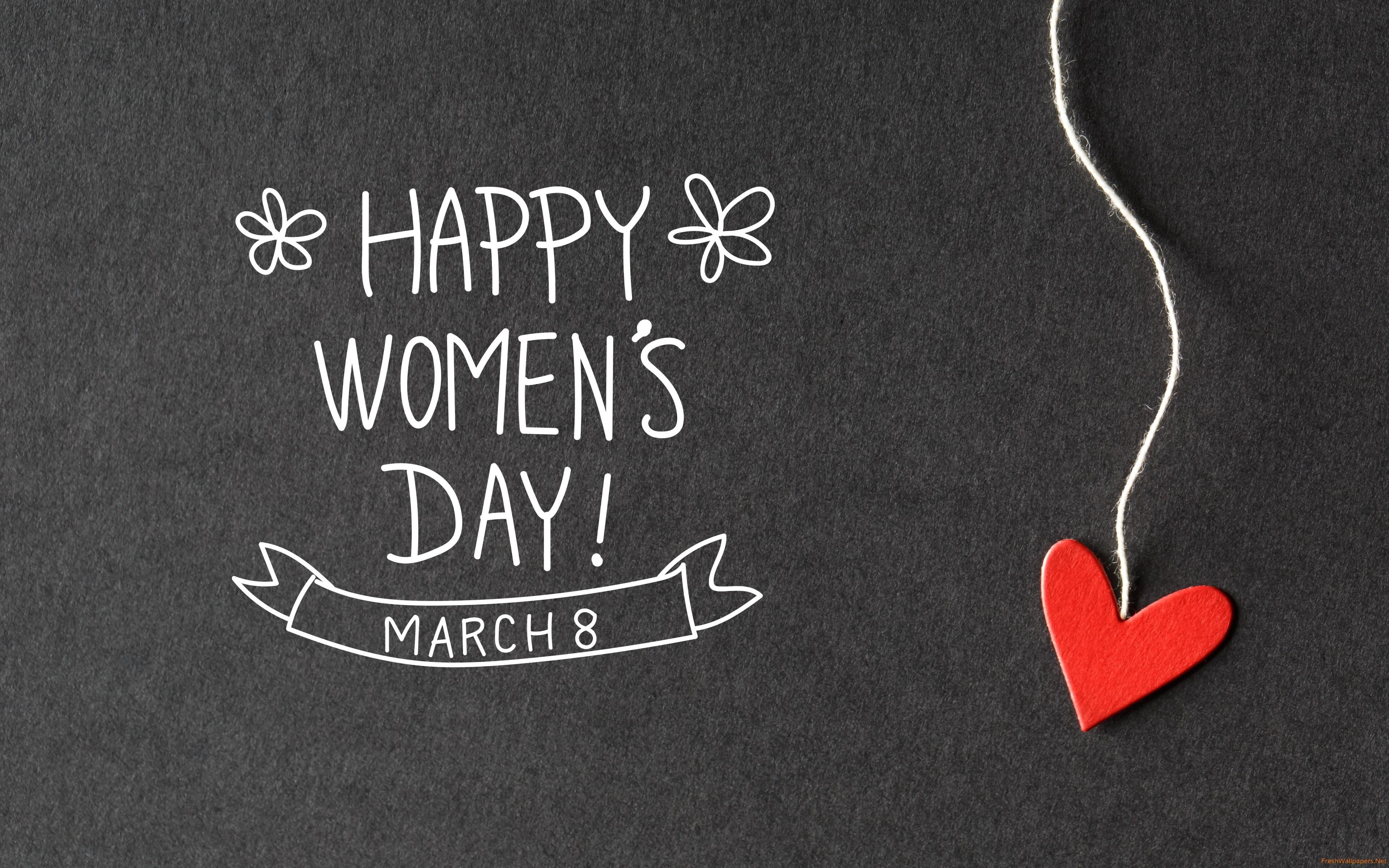 3840x2400 Women's Day Desktop Wallpaper